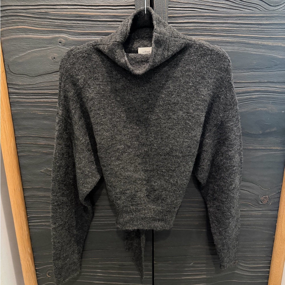 Aritzia Charcoal Gray Sweater